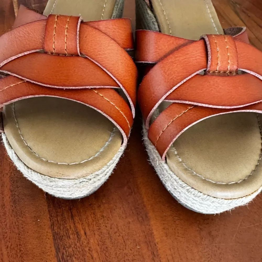 Lane Bryant Espadrilles Jute Wedge  sz 10W